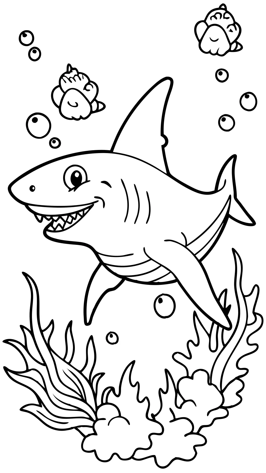 coloriage de requin gobelin